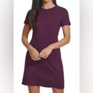 NWT Calvin Klein Elegant Purple Sleeveless Dress